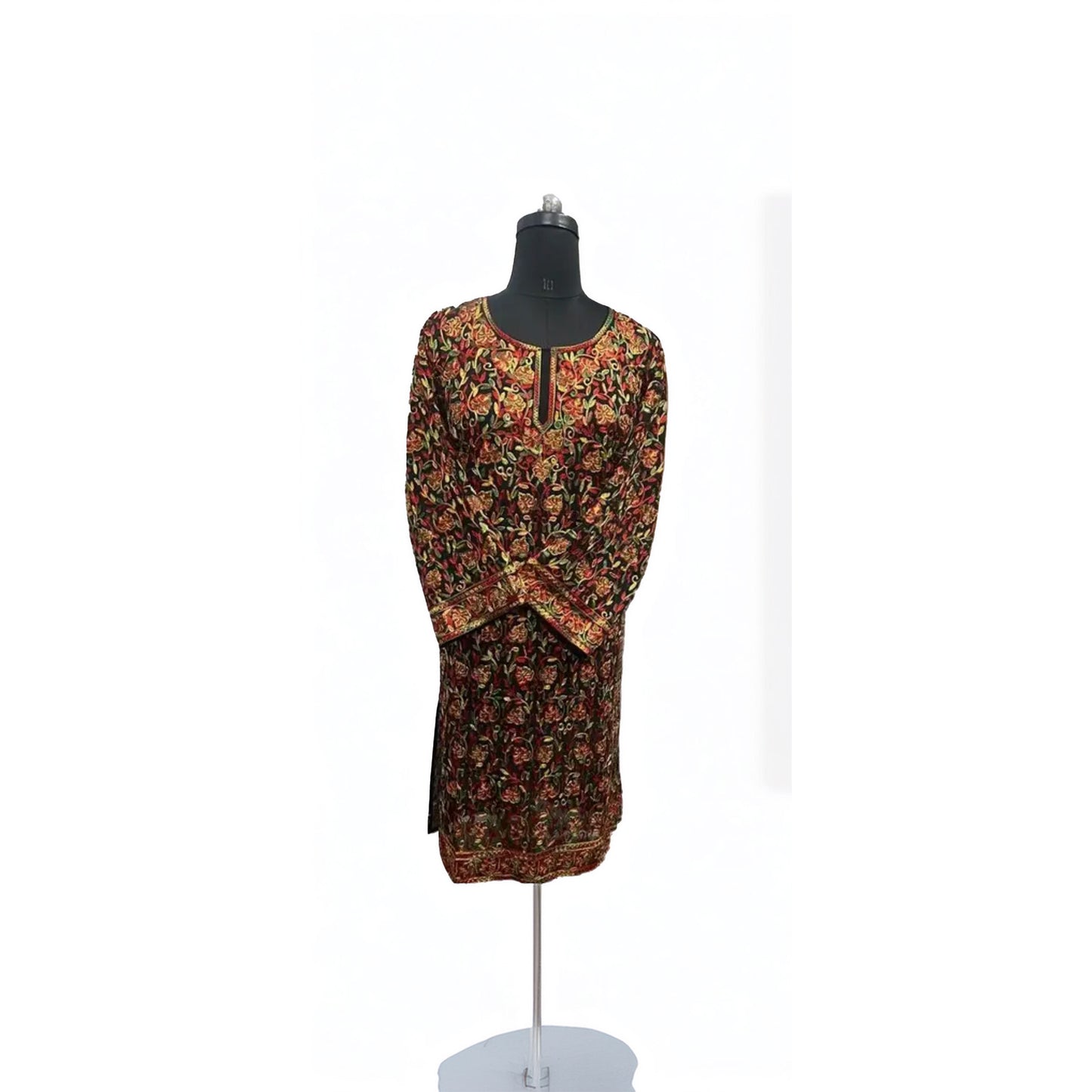 Kashmiri Full Embroidery Chicken Kurti